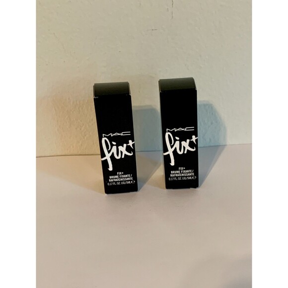 2X MAC FIX PLUS 0.17oz/5ml NEW WITH BOX SETTING SPRAY HYDRATES REFRESHES Set - Picture 1 of 2